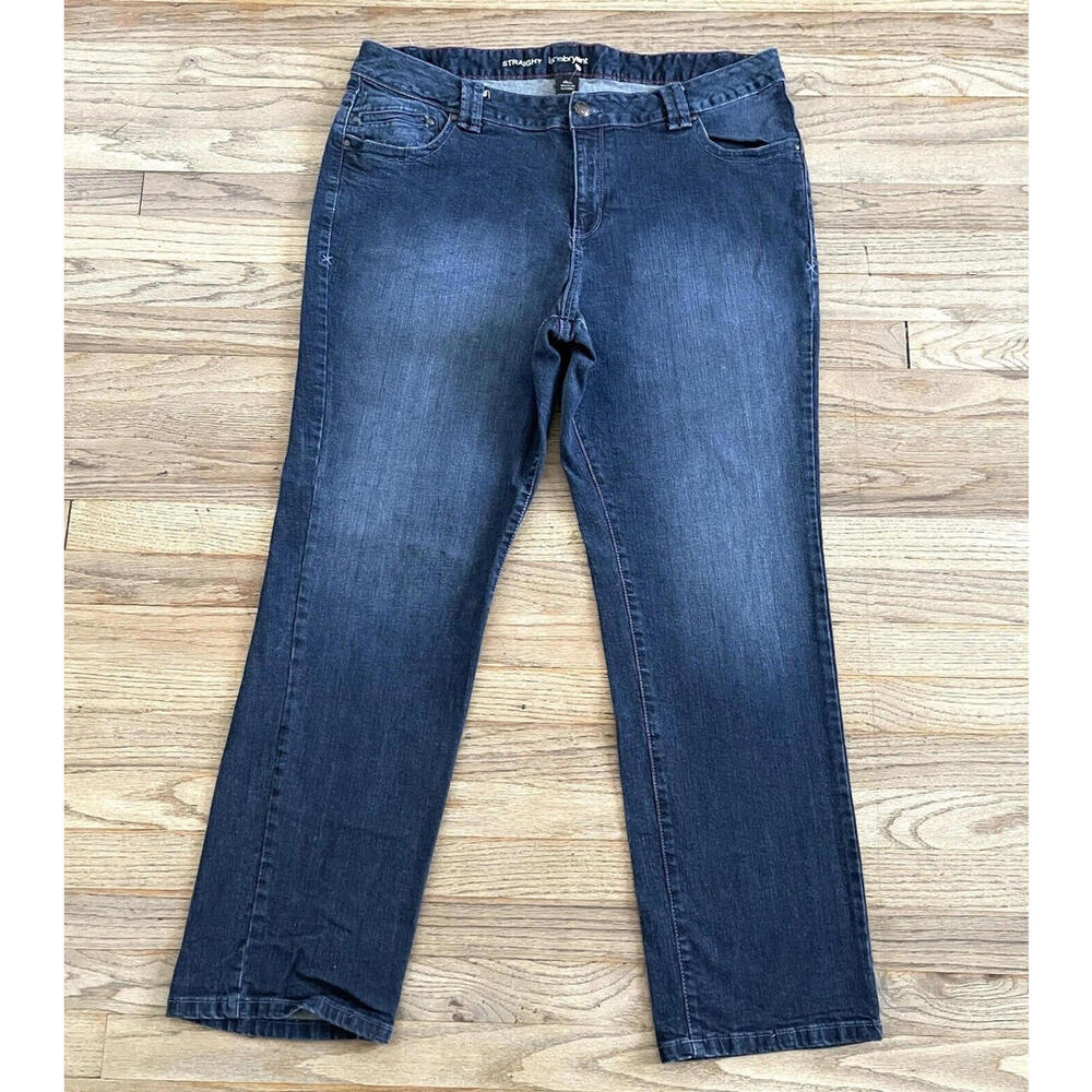Lane Bryant straight leg  size 22 average  Excellent Condition Womens denim Jean
